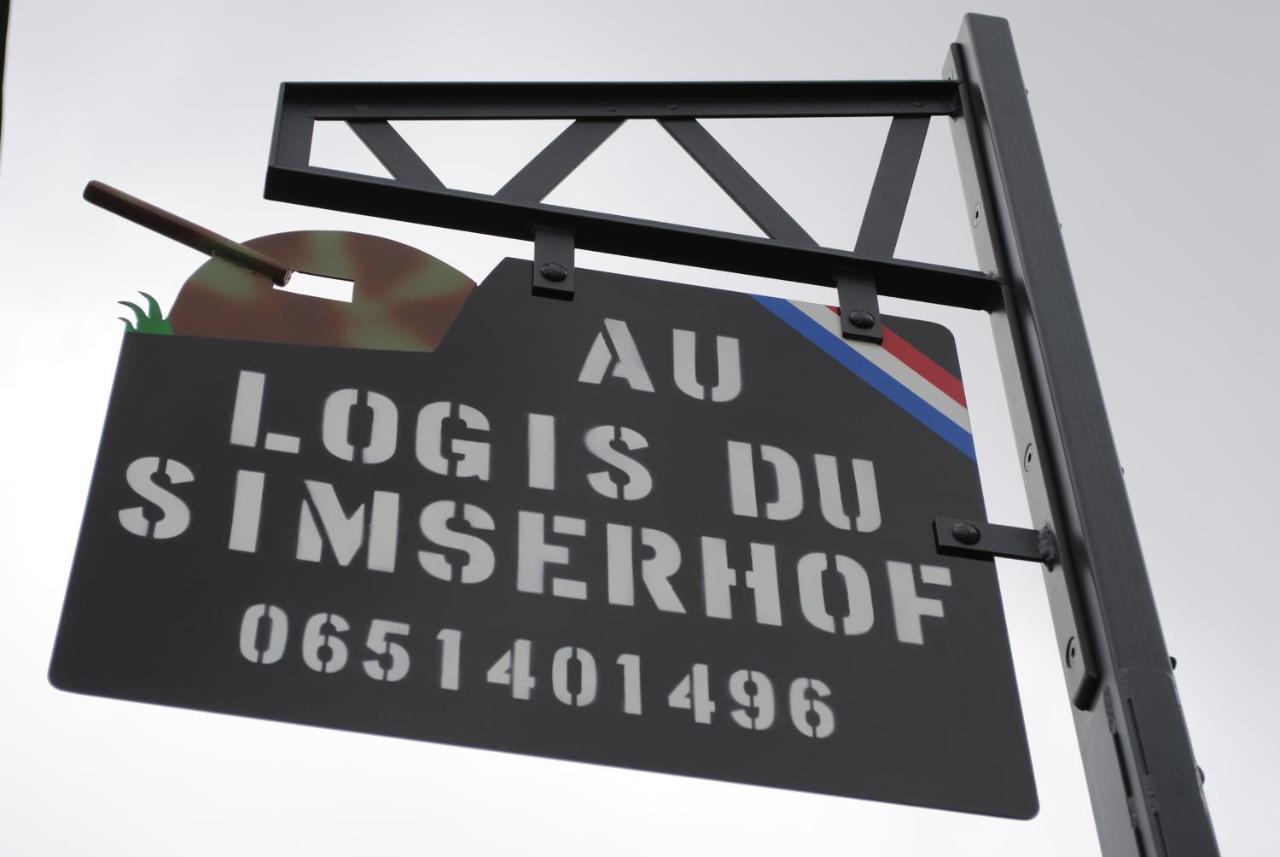 Au Logis Du Simserhof Hottviller Eksteriør bilde